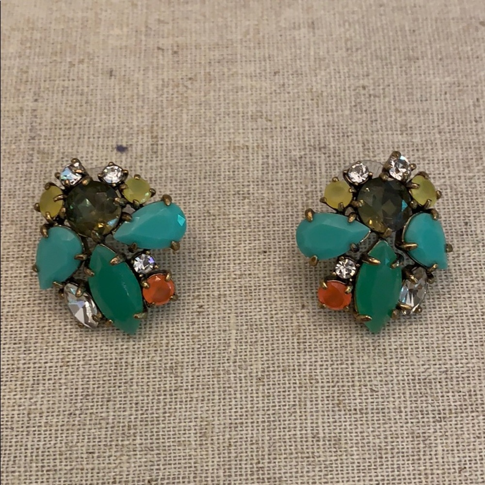 Stella & Dot Naomi Cluster Earrings